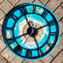 Load image into Gallery viewer, Tropical Island Clock
