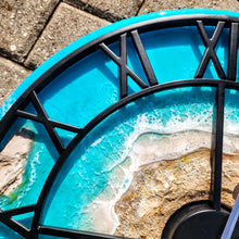 Load image into Gallery viewer, Tropical Island Clock