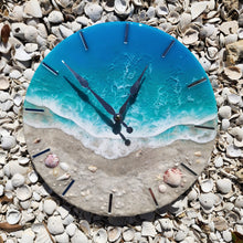 Load image into Gallery viewer, Tropical Wave 12" Clock