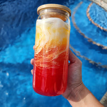 Load image into Gallery viewer, Ocean Wave Glass Tumblers