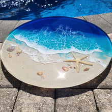 Load image into Gallery viewer, Blue Vibes Lazy Susan