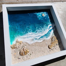 Load image into Gallery viewer, 10x10 Framed Beach Wall Art