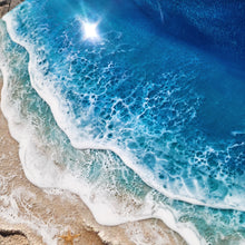 Load image into Gallery viewer, Round Wave Wall Art - 20 Inches Diameter