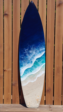 Load image into Gallery viewer, 4ft Deep Wave Surfboard Wall Art