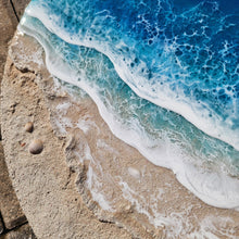 Load image into Gallery viewer, Round Wave Wall Art - 20 Inches Diameter