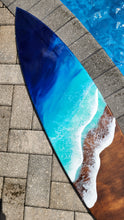 Load image into Gallery viewer, 4ft Wave Surfboard Wall Art