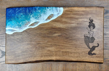 Load image into Gallery viewer, Maple Mermaid Serving Board