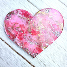 Load image into Gallery viewer, Pink Marble Heart - Ready to Ship!