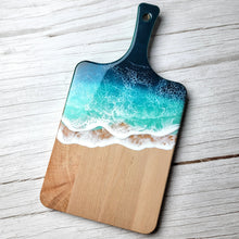 Load image into Gallery viewer, Dark Green Ocean Serving Board