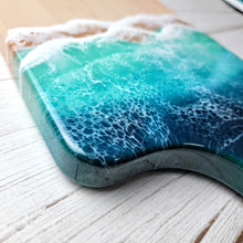 Load image into Gallery viewer, Dark Green Ocean Serving Board