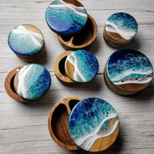 Load image into Gallery viewer, Acacia Storage Canister - Double Compartment