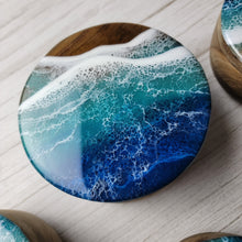 Load image into Gallery viewer, Acacia Storage Canister - Double Compartment