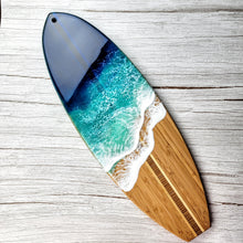 Load image into Gallery viewer, Deep Blue Surfboard Serving Board