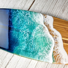 Load image into Gallery viewer, Deep Blue Surfboard Serving Board