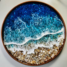 Load image into Gallery viewer, Broken Glass & Shell Beach Wall Art