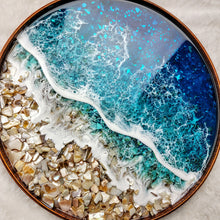 Load image into Gallery viewer, Broken Glass & Shell Beach Wall Art
