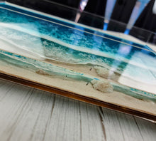 Load image into Gallery viewer, Teal Tides Acrylic Tray