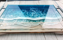 Load image into Gallery viewer, Teal Tides Acrylic Tray