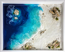 Load image into Gallery viewer, Framed Rocky Beach