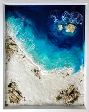 Load image into Gallery viewer, Framed Rocky Beach