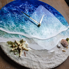 Load image into Gallery viewer, Salty Shores Clock - Ready to Ship