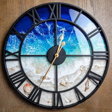 Load image into Gallery viewer, Beach Wave Clock - Ready to Ship
