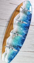 Load image into Gallery viewer, Surfboard Wave Towel Rack