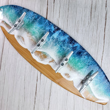 Load image into Gallery viewer, Surfboard Wave Towel Rack
