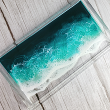 Load image into Gallery viewer, Green Ocean Wave Acrylic Tray
