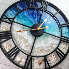 Load image into Gallery viewer, Beach Wave Clock - Ready to Ship