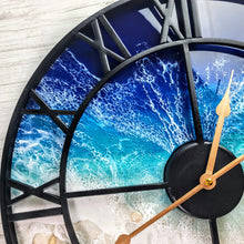 Load image into Gallery viewer, Beach Wave Clock - Ready to Ship