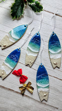 Load image into Gallery viewer, Surfboard Beach Ornaments - Blue - 2022