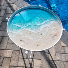 Load image into Gallery viewer, Gulf Beach Accent Table - Removable Tray Top