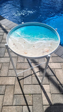 Load image into Gallery viewer, Gulf Beach Accent Table - Removable Tray Top