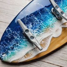 Load image into Gallery viewer, Surfboard Wave Towel Rack