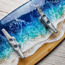 Load image into Gallery viewer, Surfboard Wave Towel Rack