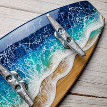 Load image into Gallery viewer, Surfboard Wave Towel Rack