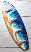 Load image into Gallery viewer, Surfboard Wave Towel Rack
