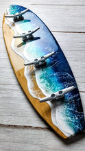 Load image into Gallery viewer, Surfboard Wave Towel Rack
