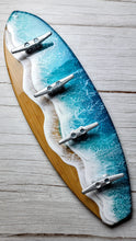 Load image into Gallery viewer, Surfboard Wave Towel Rack