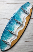 Load image into Gallery viewer, Surfboard Wave Towel Rack