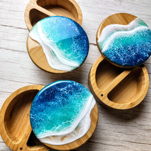 Load image into Gallery viewer, Bamboo Storage Container - Double Compartment