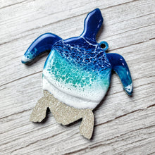 Load image into Gallery viewer, Turtle Wave Ornaments