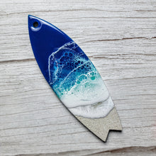 Load image into Gallery viewer, Surfboard Waves Ornament