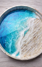 Load image into Gallery viewer, Shell Inlay Tropical Wave Tray