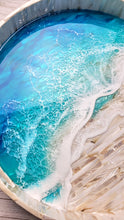 Load image into Gallery viewer, Shell Inlay Tropical Wave Tray