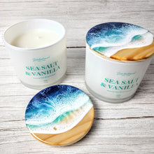 Load image into Gallery viewer, Ocean Topped Candles