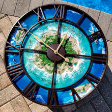 Load image into Gallery viewer, Lush Island Clock