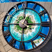 Load image into Gallery viewer, Lush Island Clock