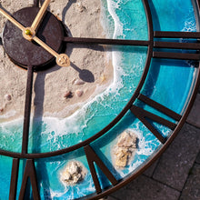 Load image into Gallery viewer, Tropical Beach Clock
